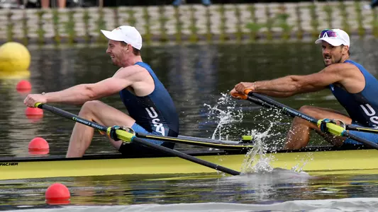 Ben Davison at 2018 World Rowing Championships