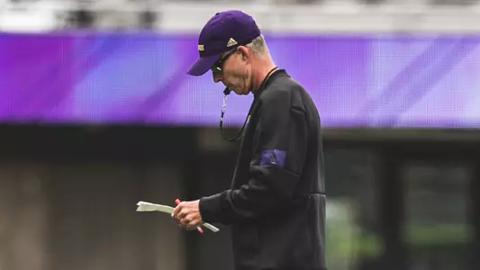 Football Chris Petersen 2019 Fall Camp