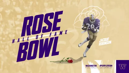 Jacque Robinson Rose Bowl Hall of Fame