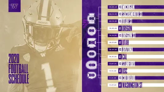 2020 Pac-12 football schedule announcement
