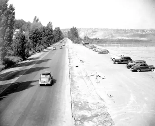 Husky Stadium Centennial, 1948 Montlake expanded