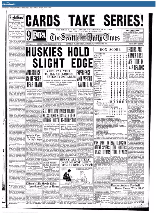 Husky Stadium Centennial - 1930s