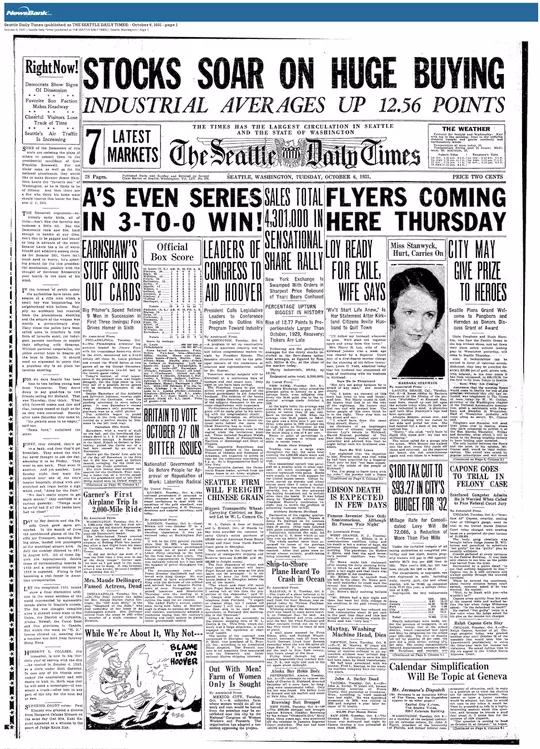 Husky Stadium Centennial - 1930s