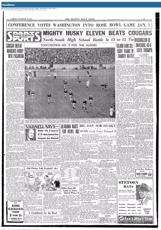 Husky Stadium Centennial - 1930s