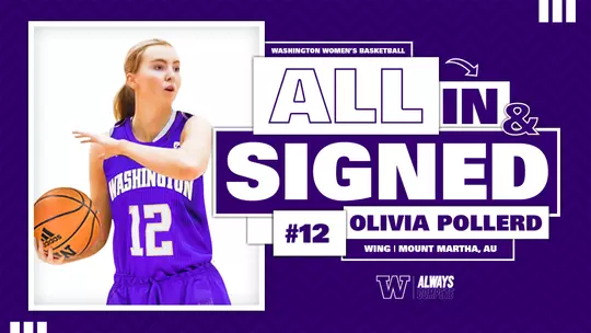Olivia Pollerd signing day