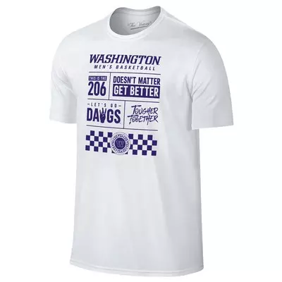 Men's Basketball Stripe Out Shirt White