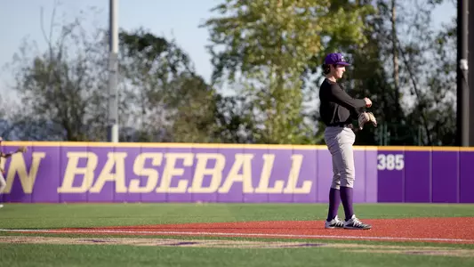 Michael Snyder during fall ball.