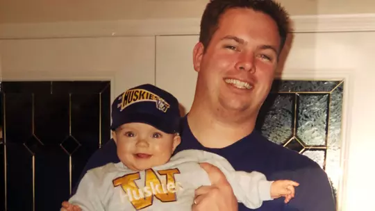 Brooke Nelson as a baby
