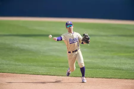February 2, 2020: Fresno State baseball host Washington for the final game of the weekend series at Pete Beiden Field.