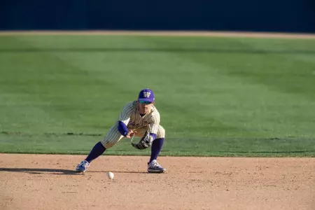 February 2, 2020: Fresno State baseball host Washington for the final game of the weekend series at Pete Beiden Field.
