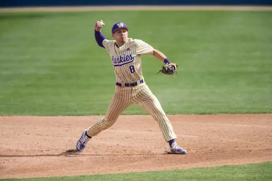 February 2, 2020: Fresno State baseball host Washington for the final game of the weekend series at Pete Beiden Field.