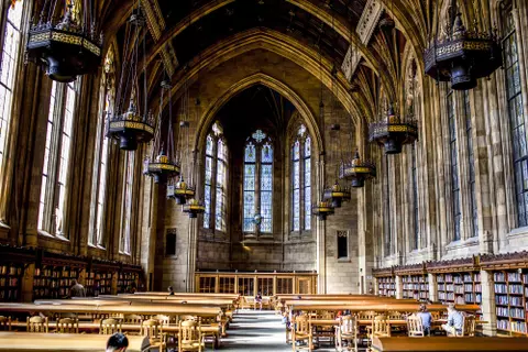 Suzzallo Library interior shot