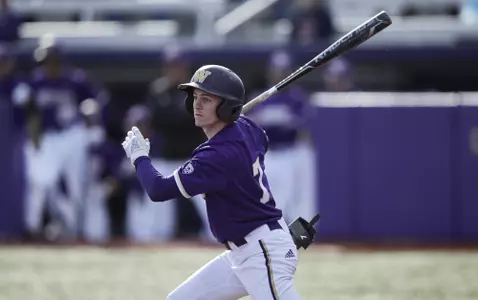 University of Washington baseball team hosts UC Irvine at Husky Ballpark on Saturday, February 29, 2020, in Seattle. (Stephen Brashear/Red Box Pictures)