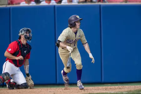 February 2, 2020: Fresno State baseball host Washington for the final game of the weekend series at Pete Beiden Field.