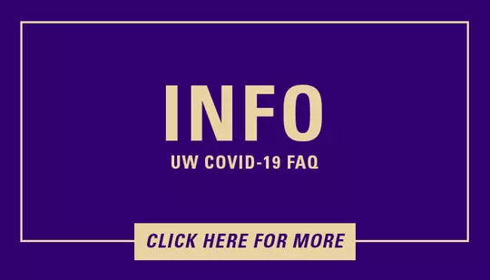 UW COVID-19 FAQ Button