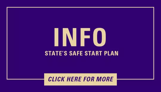 State's Safe Start Plan Info Button