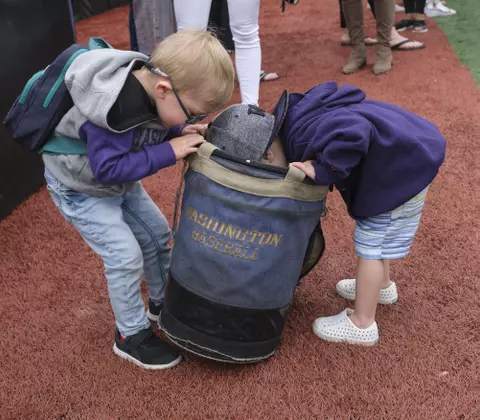 University of Washington baseball team hosts the University of Utah at Husky Ballpark on Sunday, May 12, 2019, in Seattle. (Stephen Brashear/Red Box Pictures)