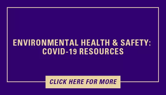 UW COVID EH&S Resources Button