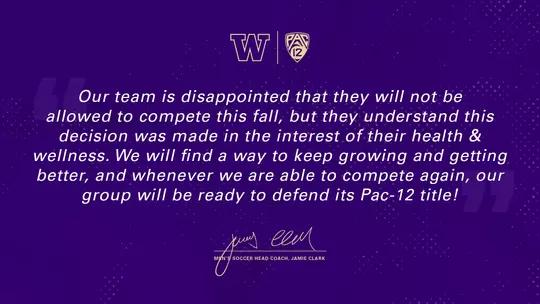Jamie Clark Statement