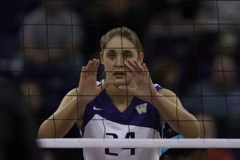 Jessica Swarbrick during a game against Oregon on Oct. 17, 2008