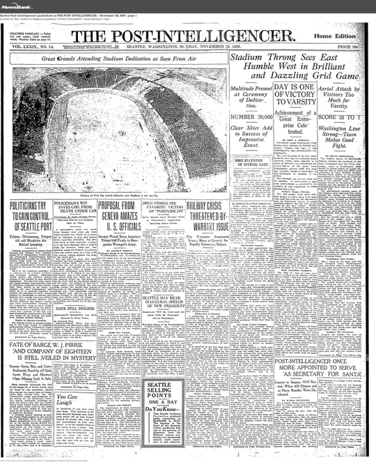 Husky Stadium Centennial