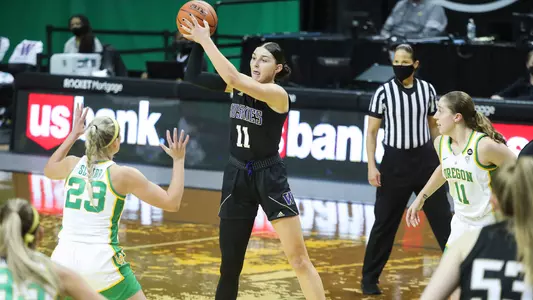 Haley Van Dyke vs. Oregon - photo by Eric Evans