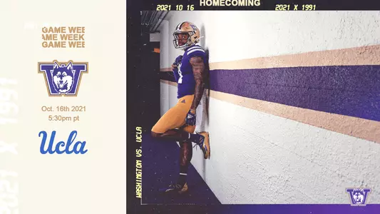 UW vs. UCLA game week graphic