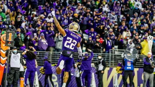 Trent McDuffie vs. Oregon, 2021
