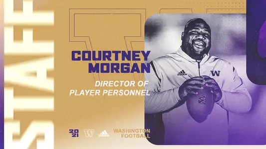 Courtney Morgan, dir. of player personnel, UW football