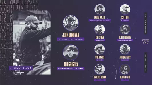 2021 UW football coaching staff