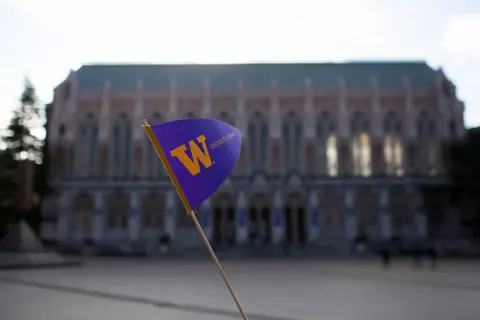 Suzzallo library exterior shots