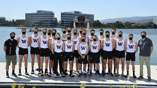 Washington men's rowing at Stanford, 2021
