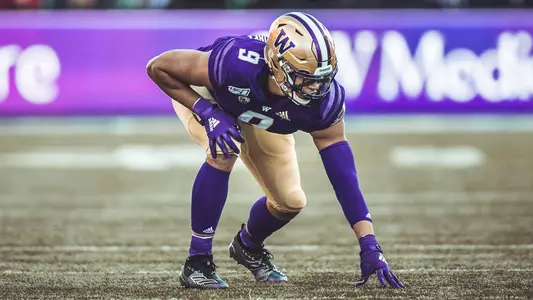 Joe Tryon, 2019 action photo