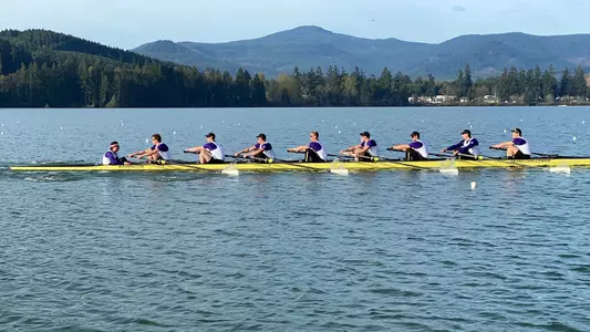 Washington men's varsity 8 at Oregon State, 2021