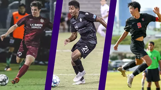 UW men's soccer newcomers Uli Esquivel, Ilijah Paul and Jonah Kawamura