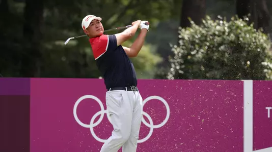 Carl Yuan - Golf - Olympics: Day 6
