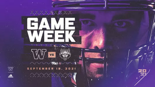 UW vs Arkansas State game week graphic