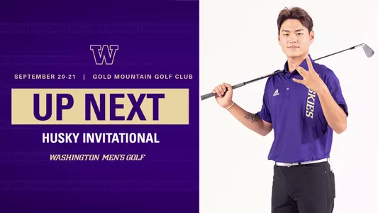 Husky Invitational Up Next Graphic