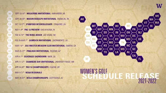 Women's Golf Schedule Release