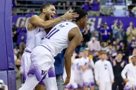 The University of Washington men’s basketball team plays Colorado