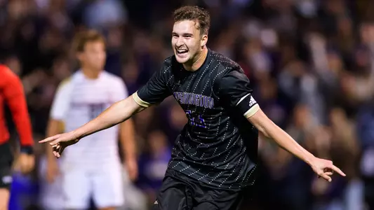 Lucas Meek Goal Celebration vs. Stanford