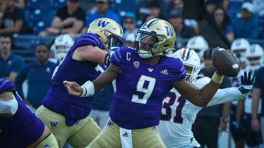 SEATTLE, WA - OCTOBER 15: UW football vs University of Arizona at Husky Stadium in Seattle, WA.