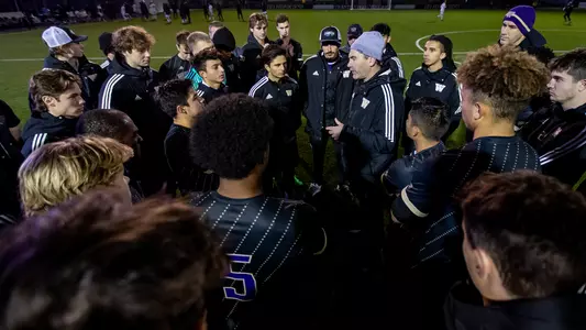 MSOC Team Huddle vs. Oregon State
