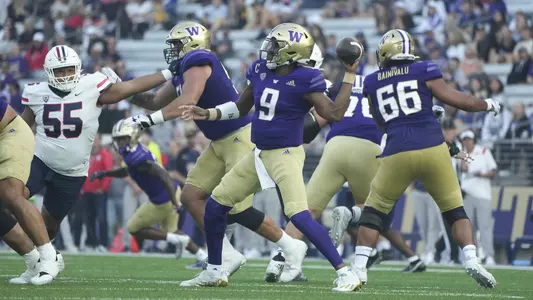 SEATTLE, WA - OCTOBER 15: UW football vs University of Arizona at Husky Stadium in Seattle, WA.