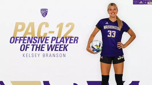 Kelsey Branson Pac-12 Offensive Player of the Week