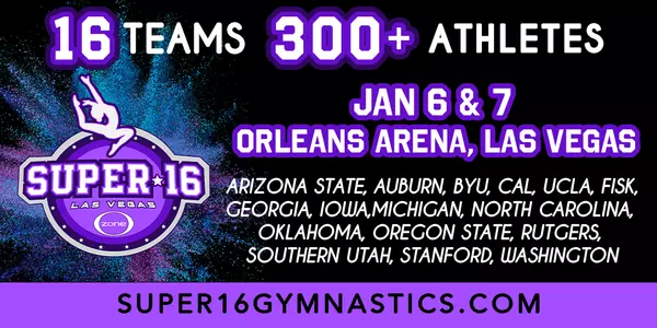 Gymnastics Super 16 Logo