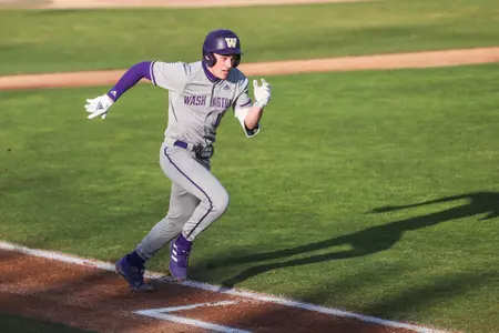 Cal Poly baseball hosted Washington at Baggett Stadium 2/19/22