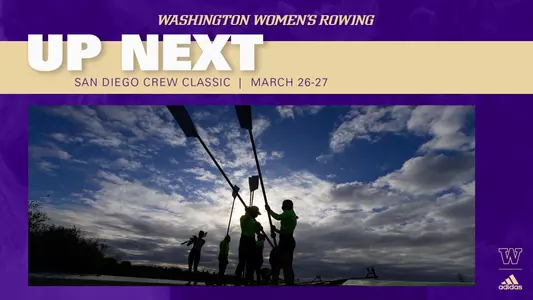 Up next: UW women's rowing at San Diego Crew Classic 2022