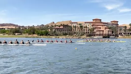UW womens varsity 8 at Lake Las Vegas, April 10, 2022