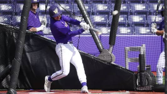 Ben Smith Takes Batting Practice Prior To Game Against Arizona